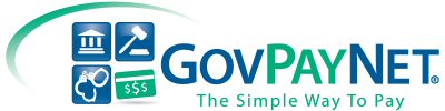 graphic links to govpaynow.com, the simple way to pay